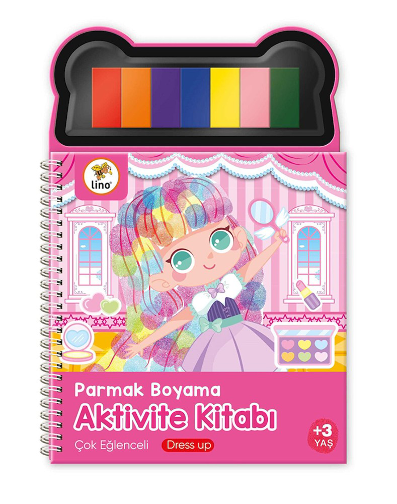 Lino Parmak Boyama Aktivite Kitabı Dress Up Lp-602