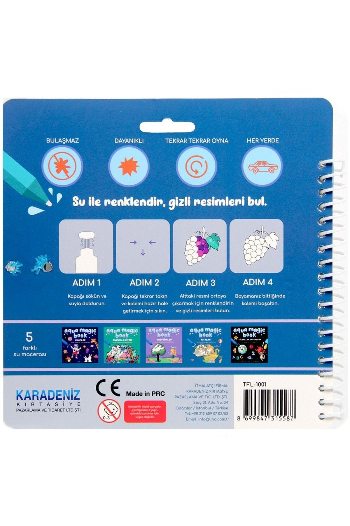 LİNO SİHİRLİ BOYAMA KİTABI KITALAR