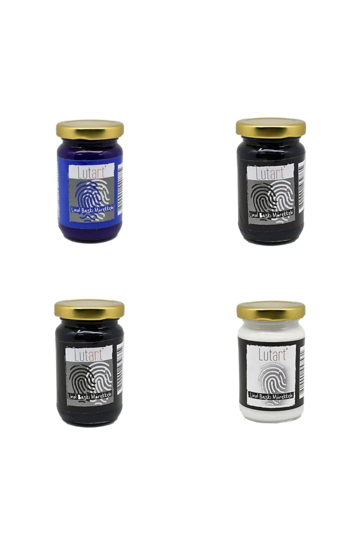 Linol Baskı Mürekkep Seti 4'lü