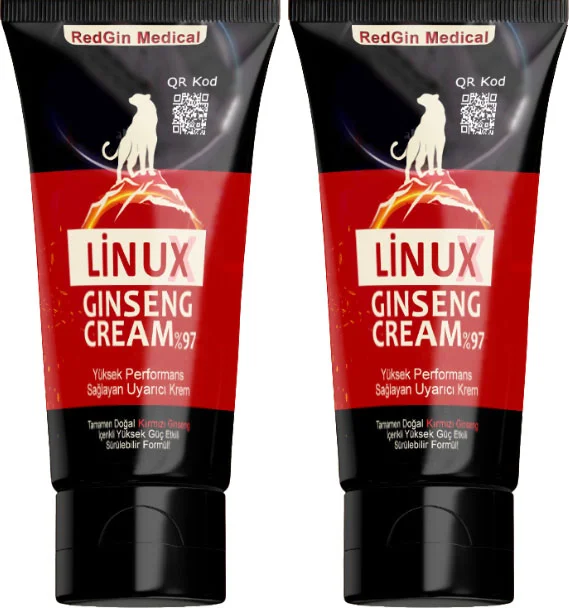 Linux Ginseng Kremi 2 Adet – Erkekler İçin Destekleyici Bakım Kremi 50 ml
