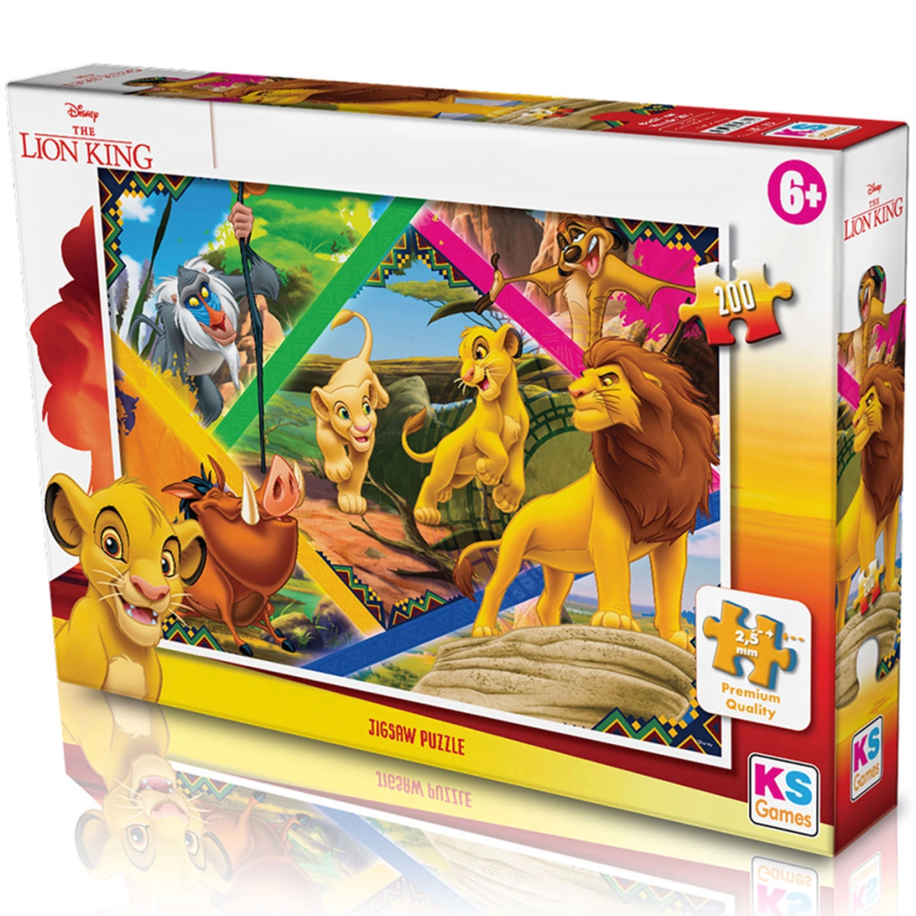 Lion King Puzzle 200 Parça