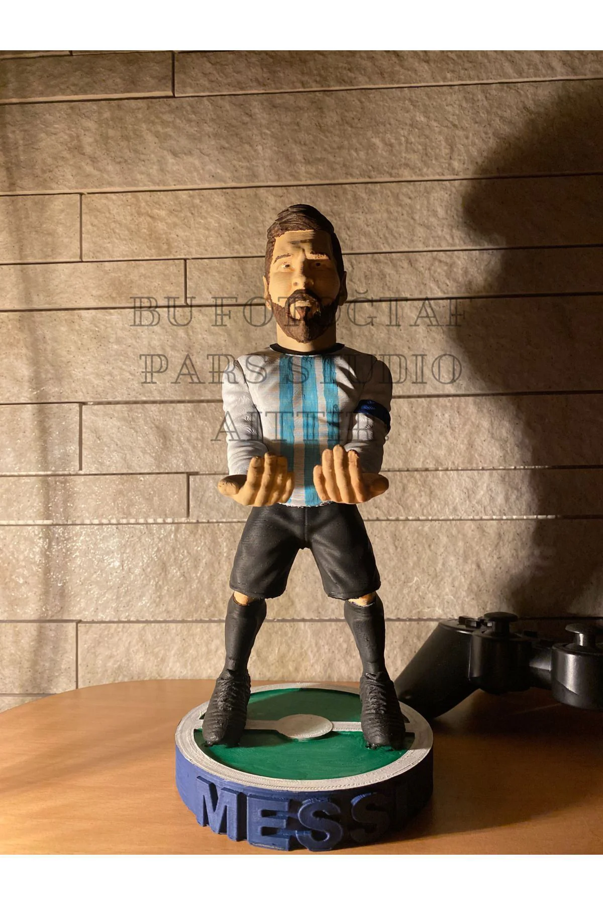 Lionel Messi Ps Kol Tutucu/joystick/telefon/kumanda Tutucu 27cm (PS/XBOX ILE UYUMLU)