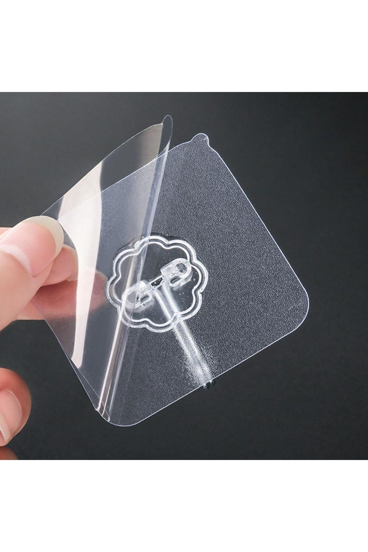 Transformacion Lionzio Şeffaf Yapışkanlı Askı 6 Cmx6 Cm