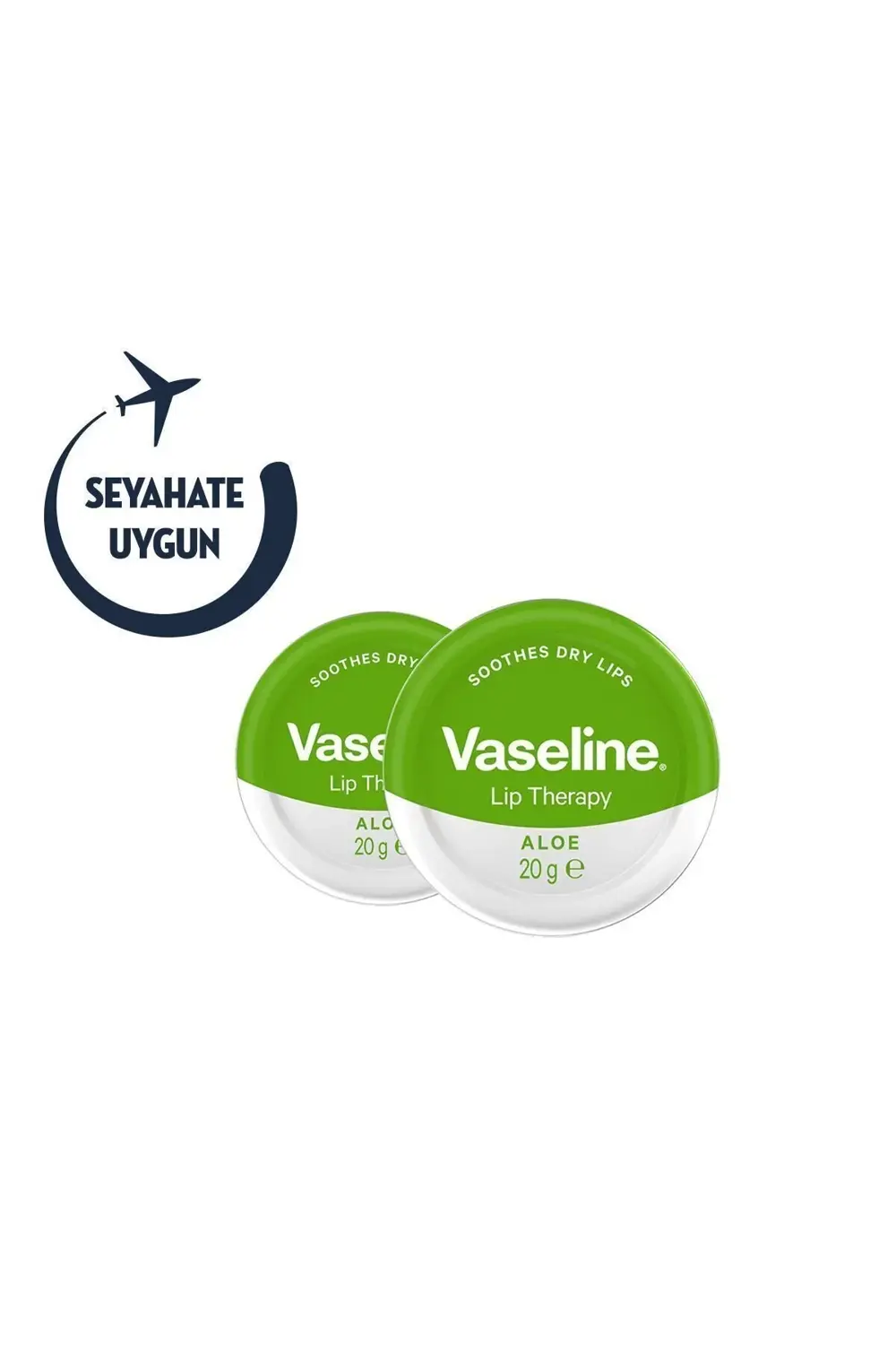 Lip Therapy Yumuşatıcı Dudak Kremi Aloe Vera Özü 20 G X2