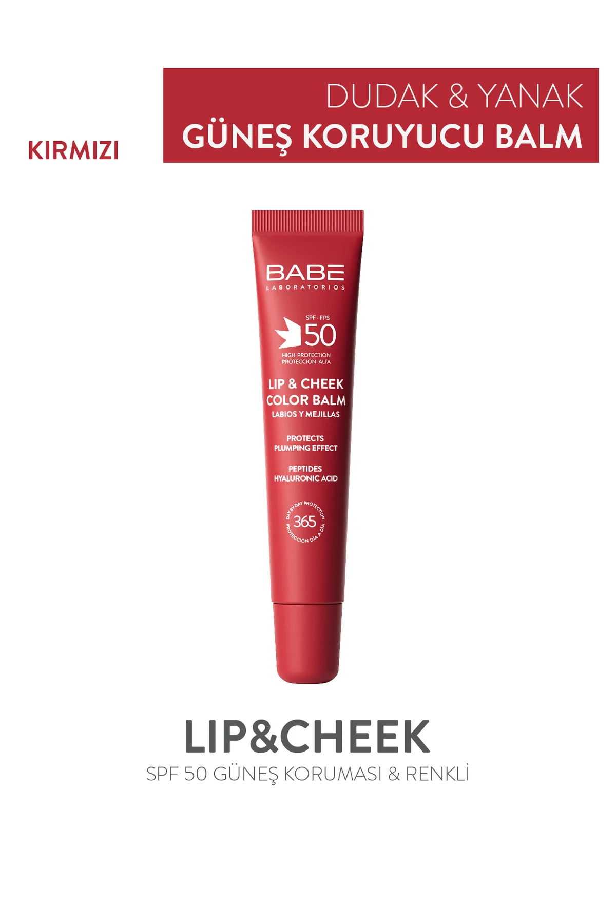 Lip&Cheek Balm Red SPF50 20ml - Dudak ve Yanak Balmı Fiyatı, Yorumları ve Özellikleri
