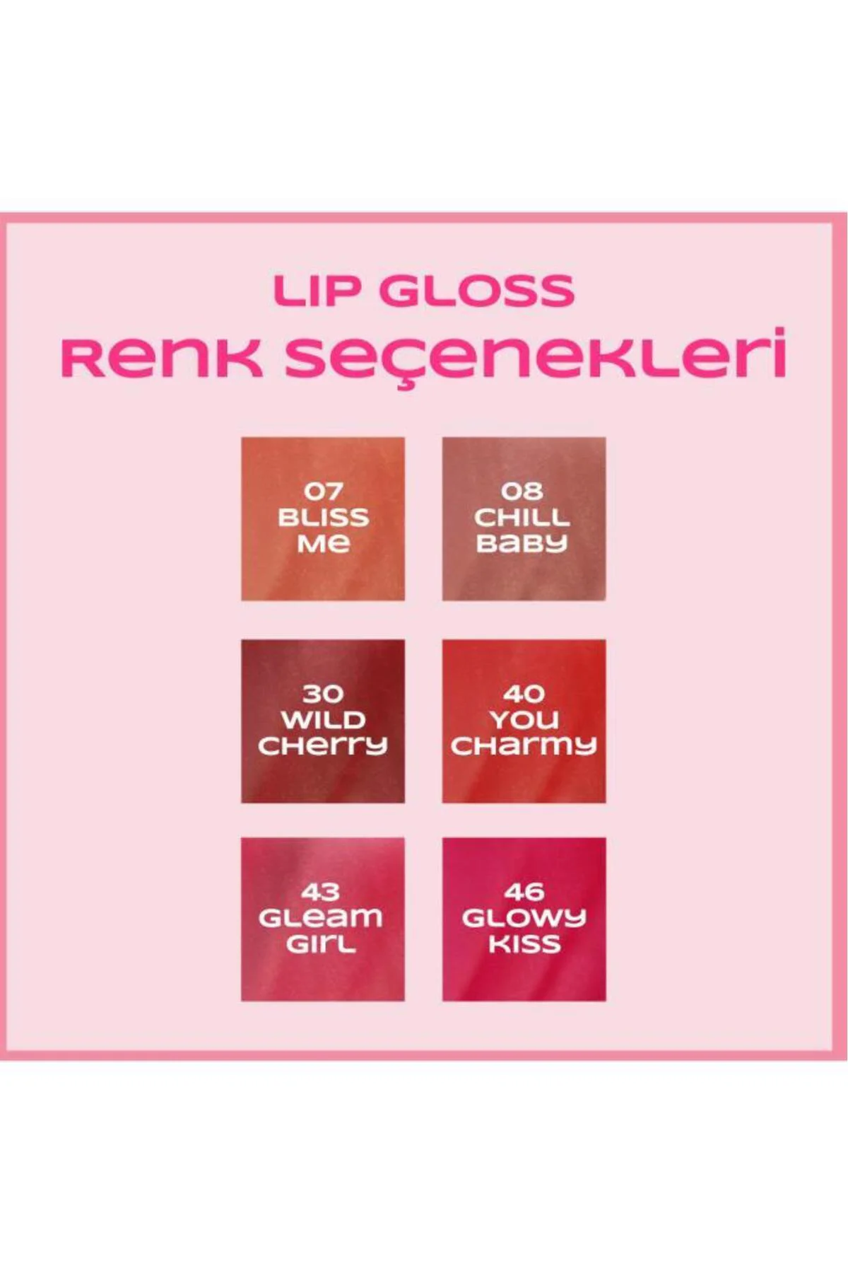 Lipgloss 08 Chill Baby