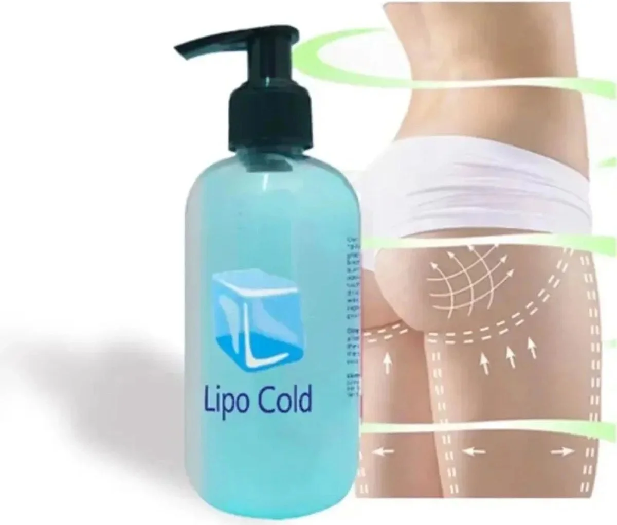 Lipo Cold Güçlü Krem 250 ml - Zayıflama ve Selülit Karşıtı Etkili Krem