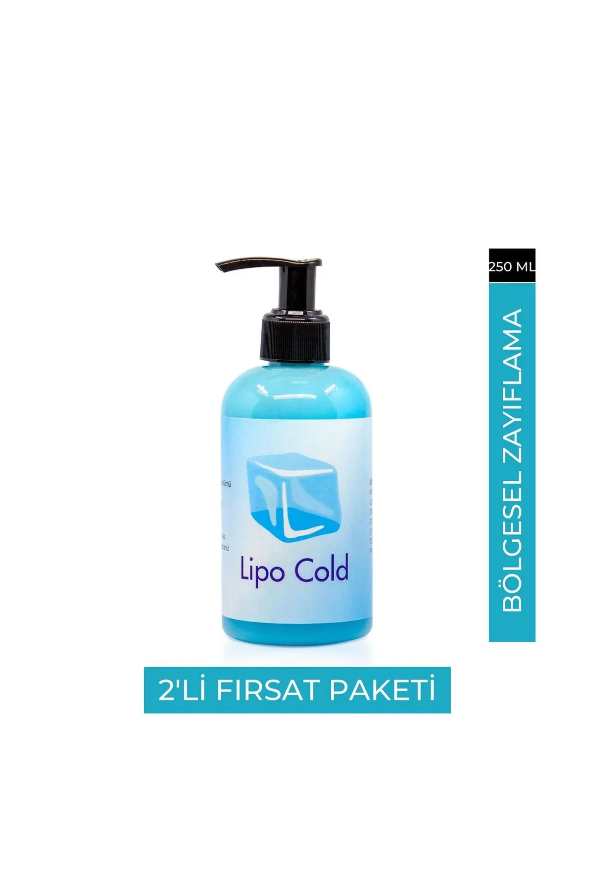 Lipo Cold Selülit Kremi - Sıkılık, İncelme ve Selülitlere Güçlü Etki | 250 ml X 2 ADET