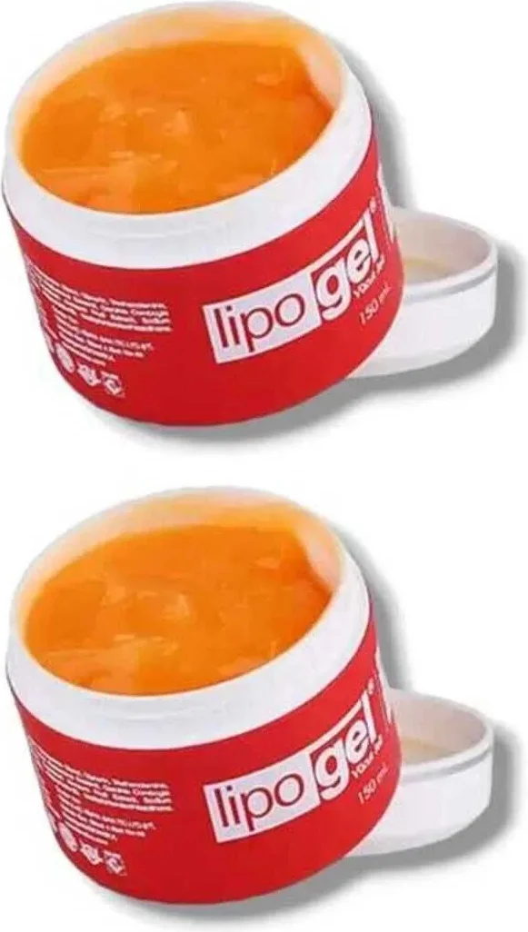 Lipo Jeli Bandrollü - Bölgesel Yağ Eritici Jel 150ML 2 Adet