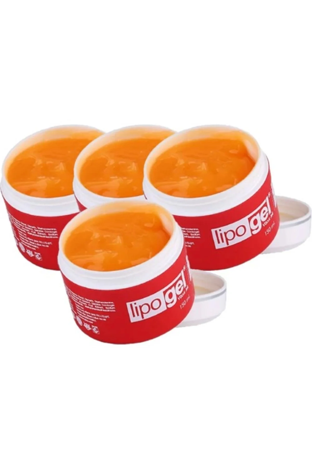 Lipogel Bölgesel Krem 150 ml x 4 - Rahatlatıcı ve Hızlı Etkili Bölgesel Bakım Kremi