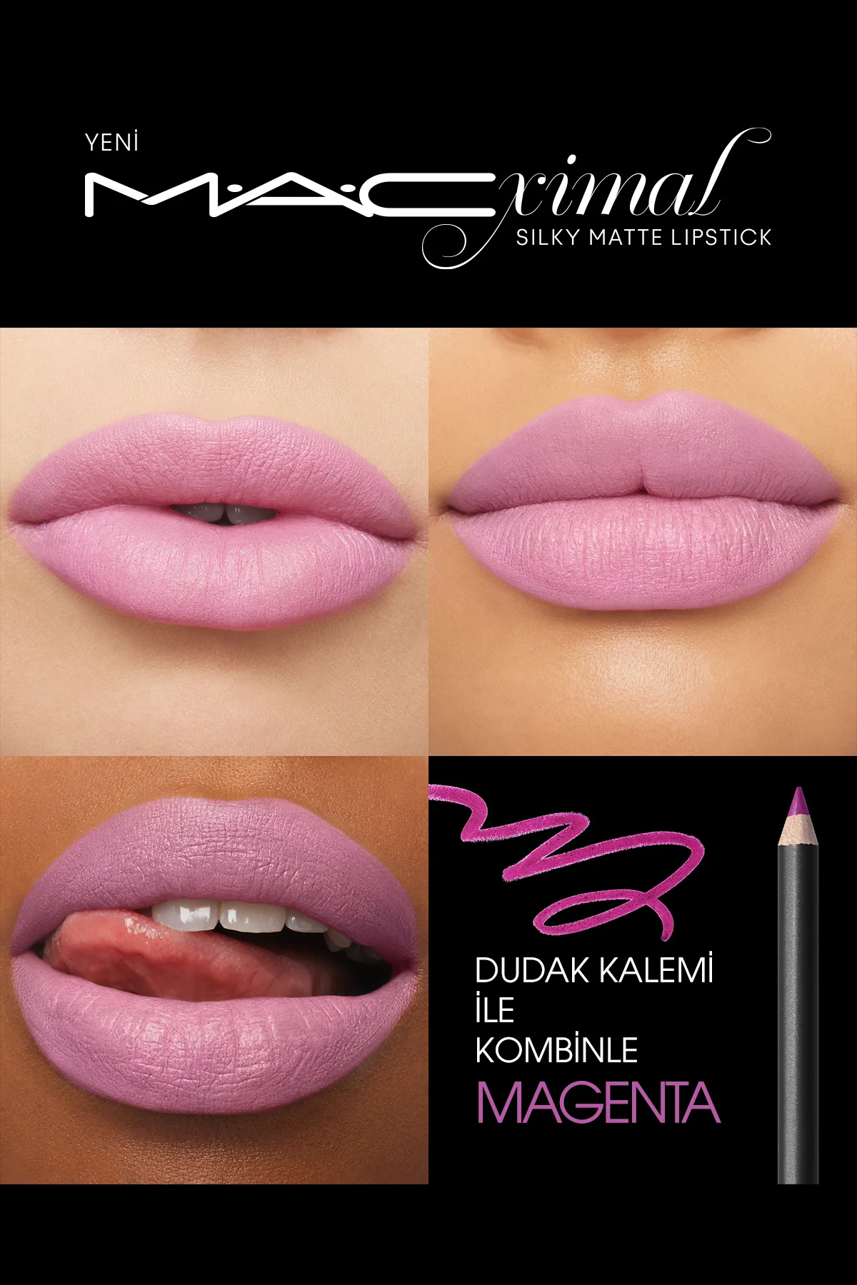 LİPSTİCK SNOB-M·A·CXIMAL Silky Matte Lipstick Yoğun Renk Sağlayan