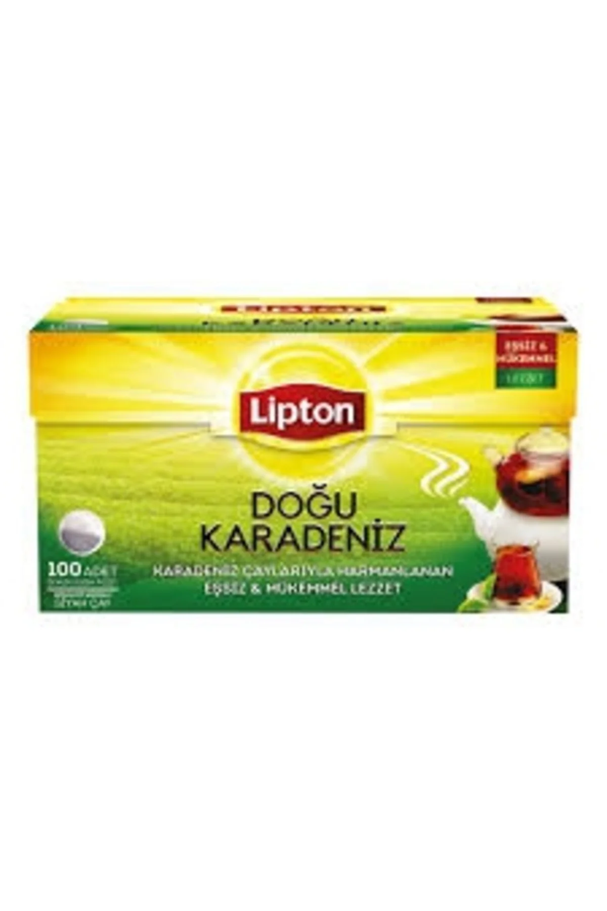 LİPTON DOĞU KARADENİZ DEMLİK POŞET SİYAH ÇAY 100’’LÜ