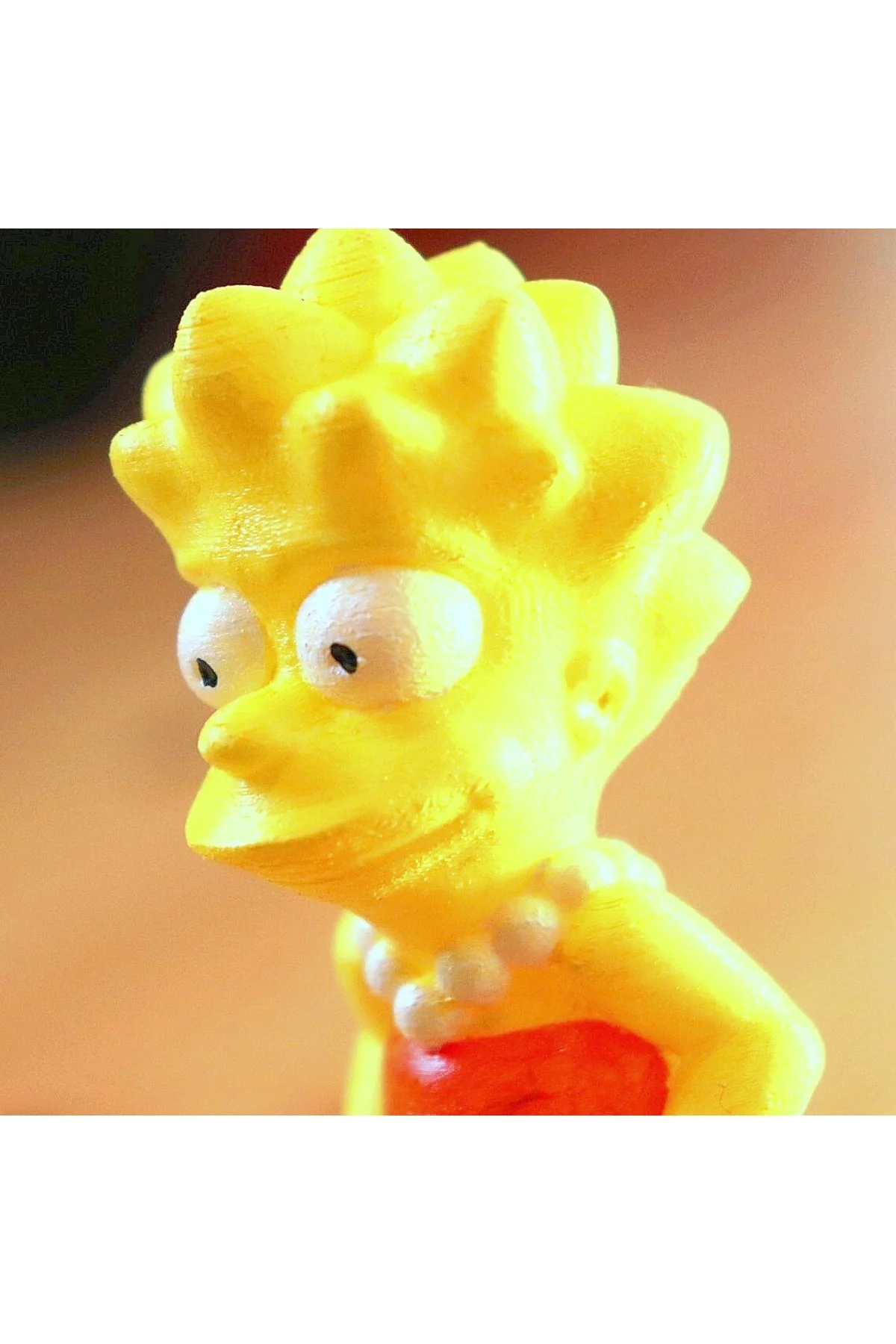 Lisa Simpson Simpsons Simpsonlar Boyalı Figür 7 Cm
