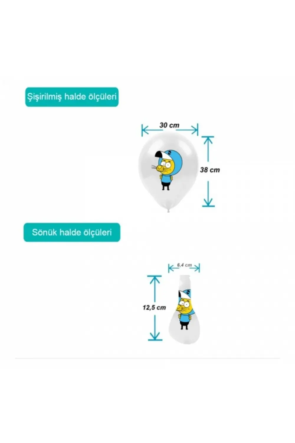 Lisanslı Balon (100 'LÜ) Kral Şakir