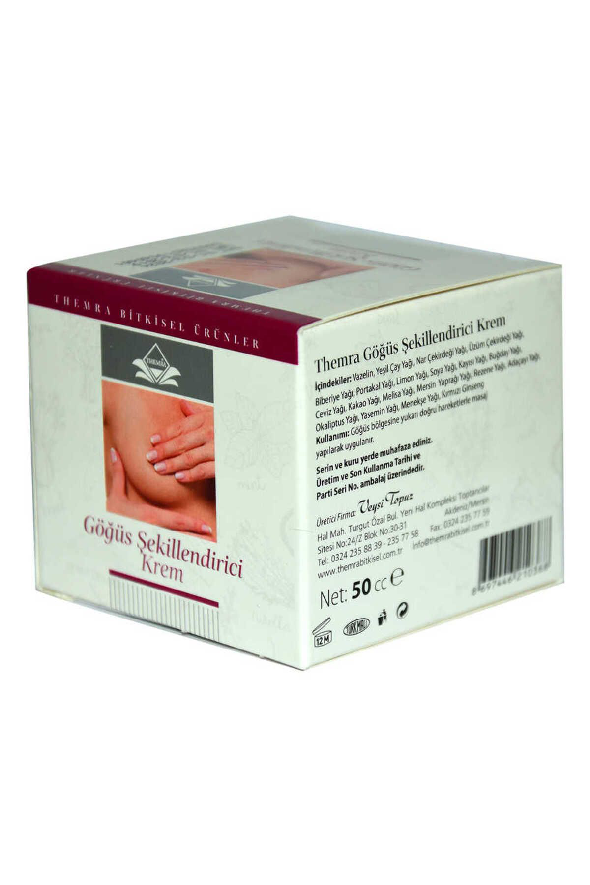 Themra Lisinya214 Göğüs Şekillendirici Bitkisel Yağ Özlü Krem 50 Cc