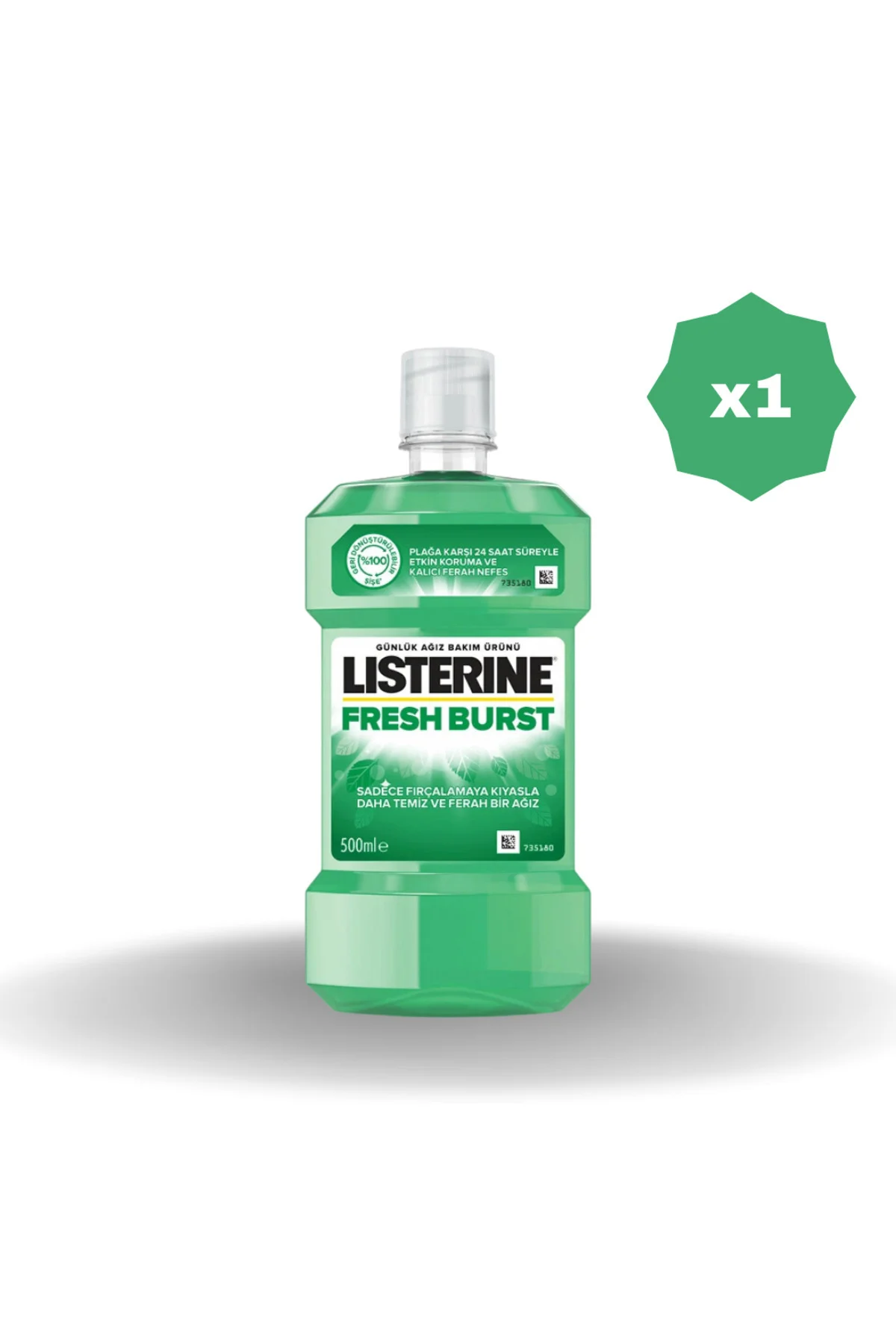 Li̇steri̇ne Ağiz Gargarasi 500 Ml Nane Burst - (1 Adet)