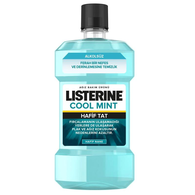 Listerine Cool Mint Hafif Tat 500 ml Listerine Cool Mint Hafif Tat 500 ml