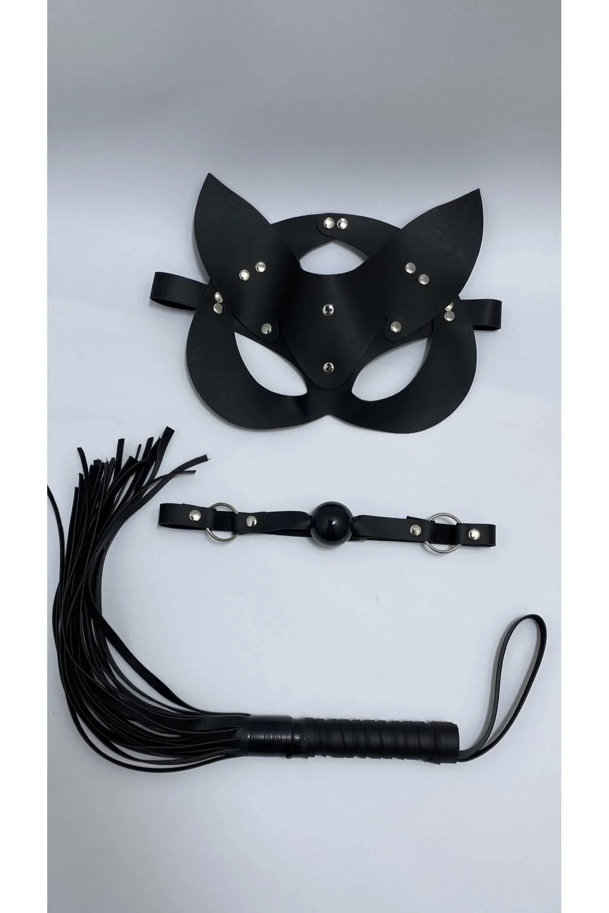 Litae Siyah Maske Ağız Topu,3Lü Set