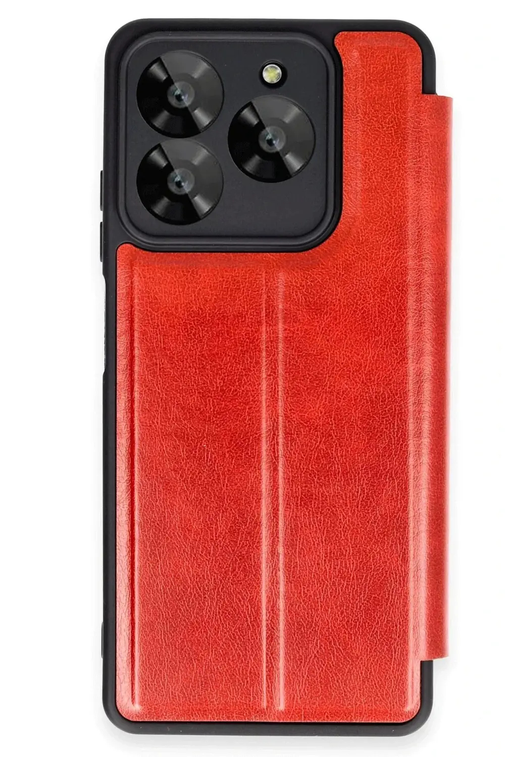 LitaeTrend General Mobile Era 50 Kılıf Flip Cover - Kırmızı