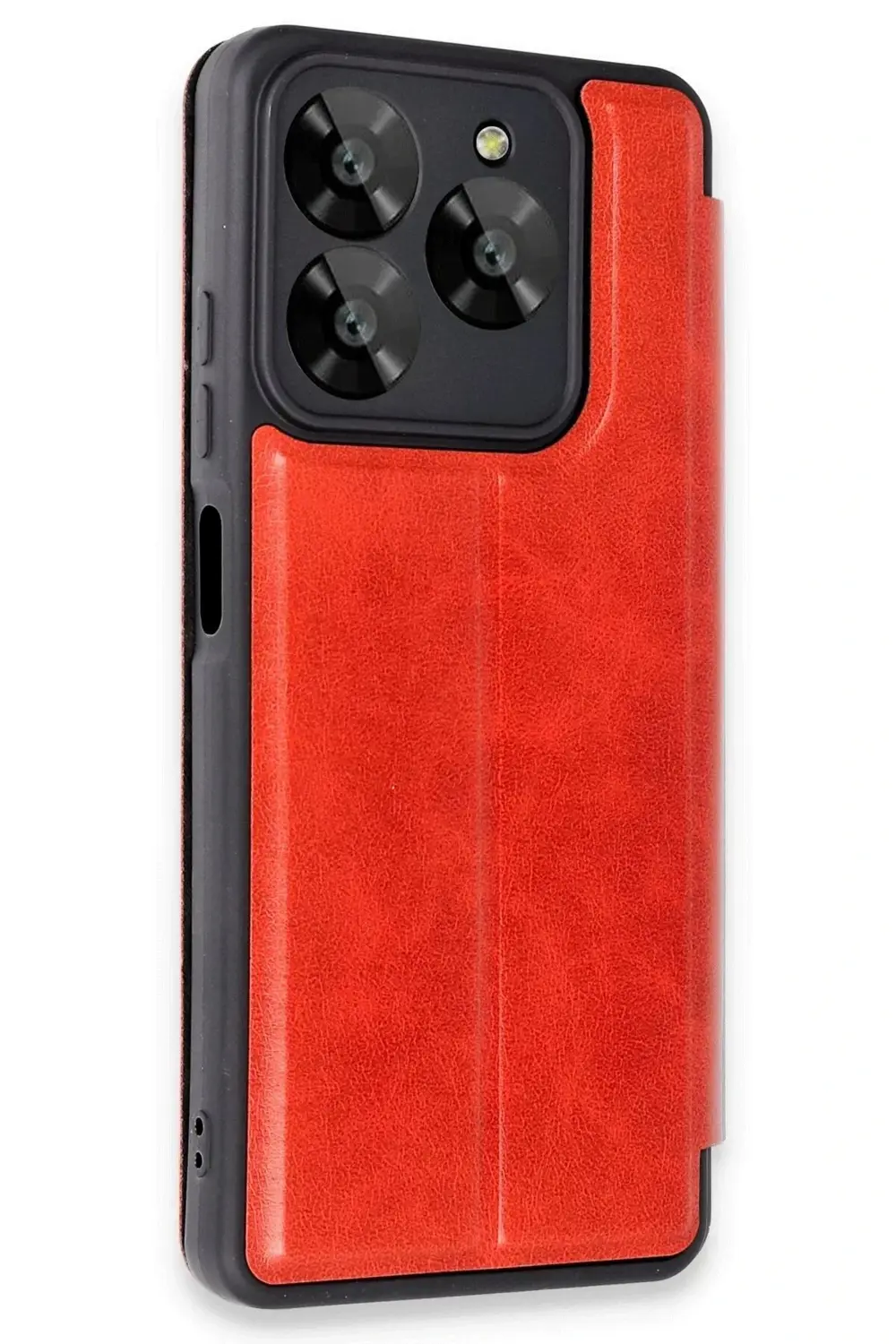 LitaeTrend General Mobile Era 50 Kılıf Flip Cover - Kırmızı