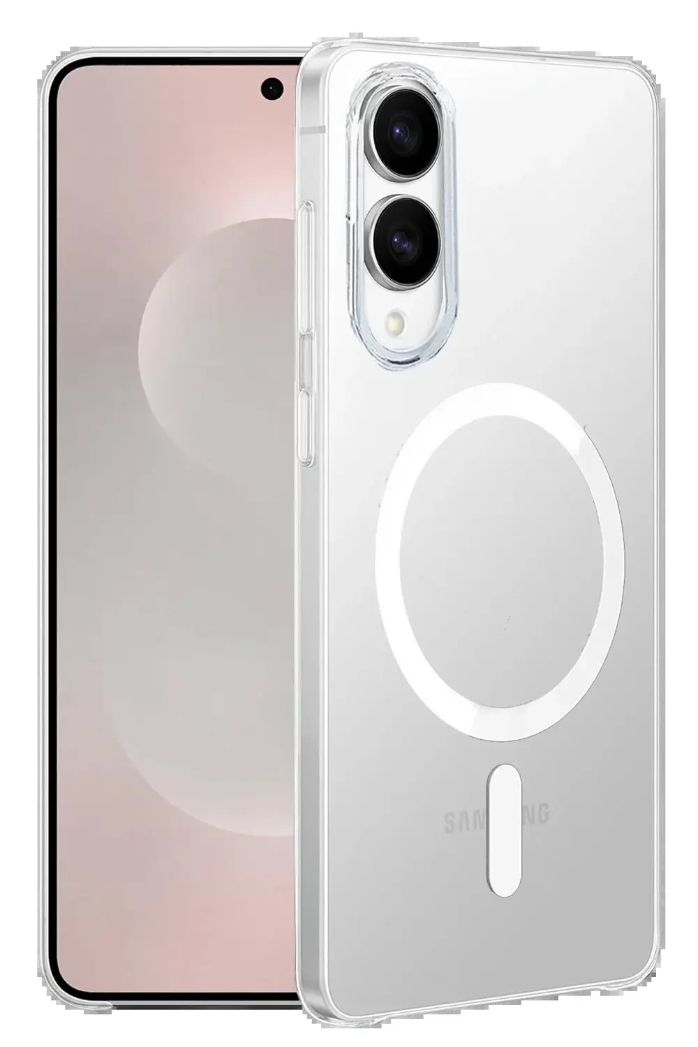 LitaeTrend Samsung Galaxy S25 Edge Kılıf PC Zara Magsafe Şeffaf K