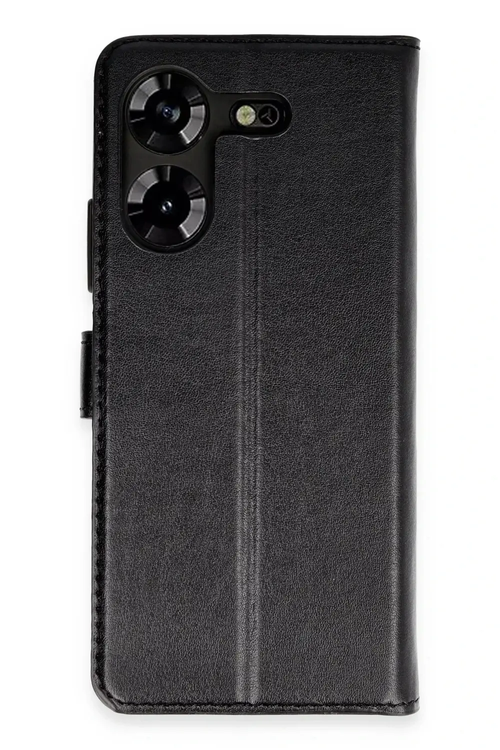 LitaeTrend Tecno Pova 5 Kılıf Trend S Plus Kapaklı Kılıf - Siyah