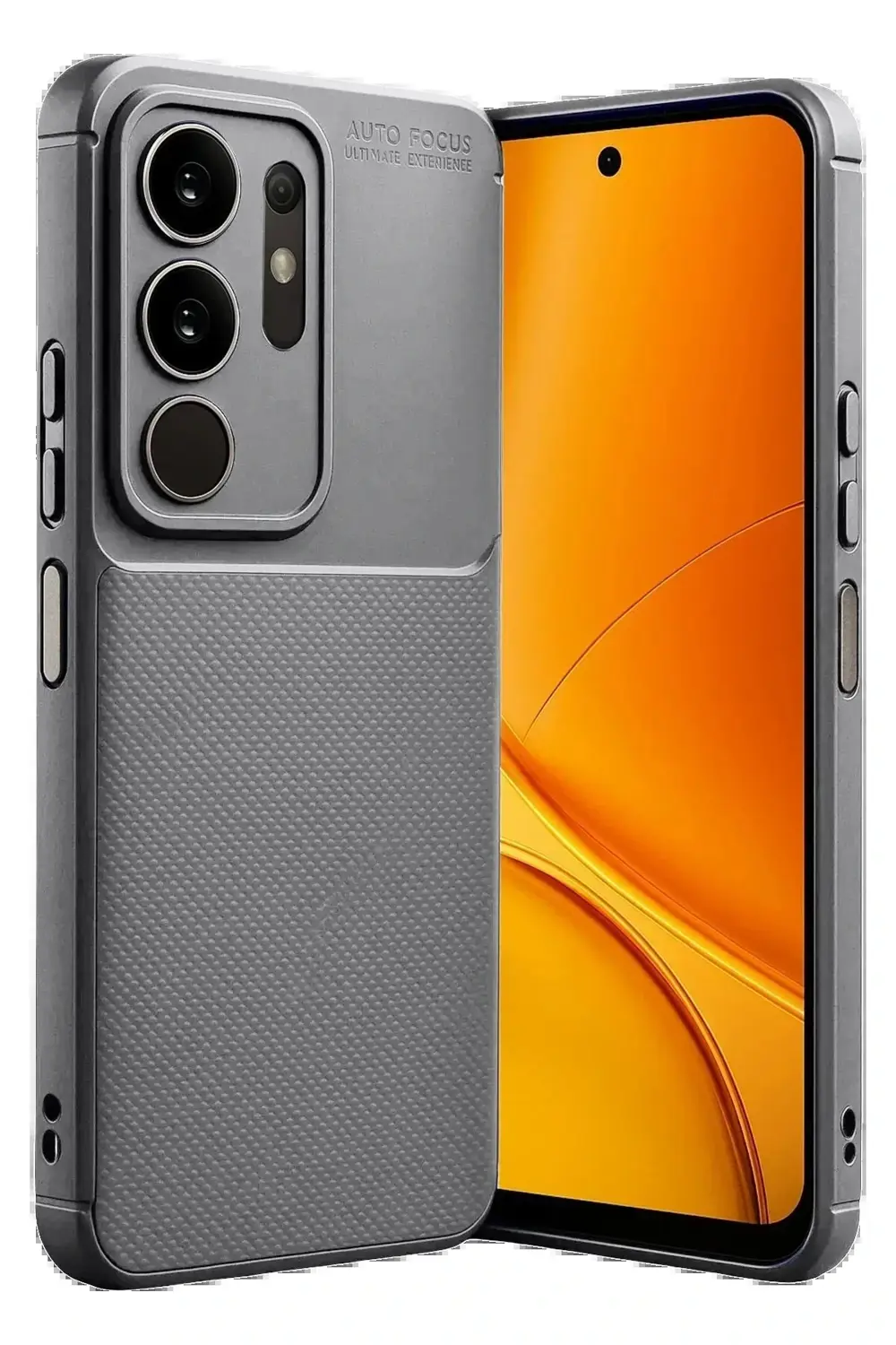 LitaeTrend Vivo Y29S Auto Focus Karbon Kapak - Gri