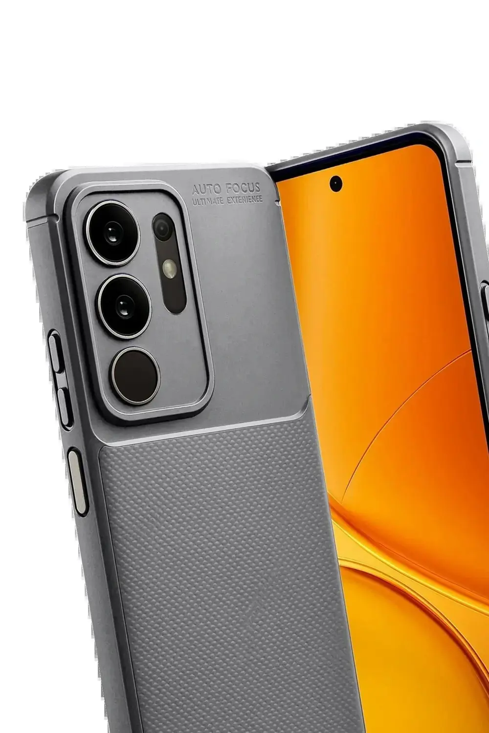 LitaeTrend Vivo Y29S Auto Focus Karbon Kapak - Gri