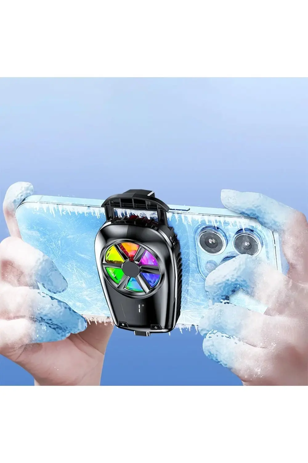 LitaeTrend X110 Radyatör Telefon Soğutucu Fan - Siyah