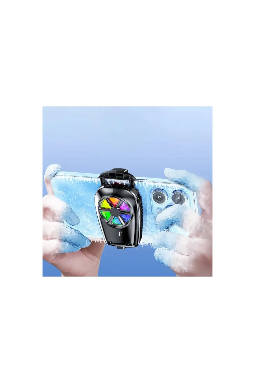 LitaeTrend X110 Radyatör Telefon Soğutucu Fan - Siyah