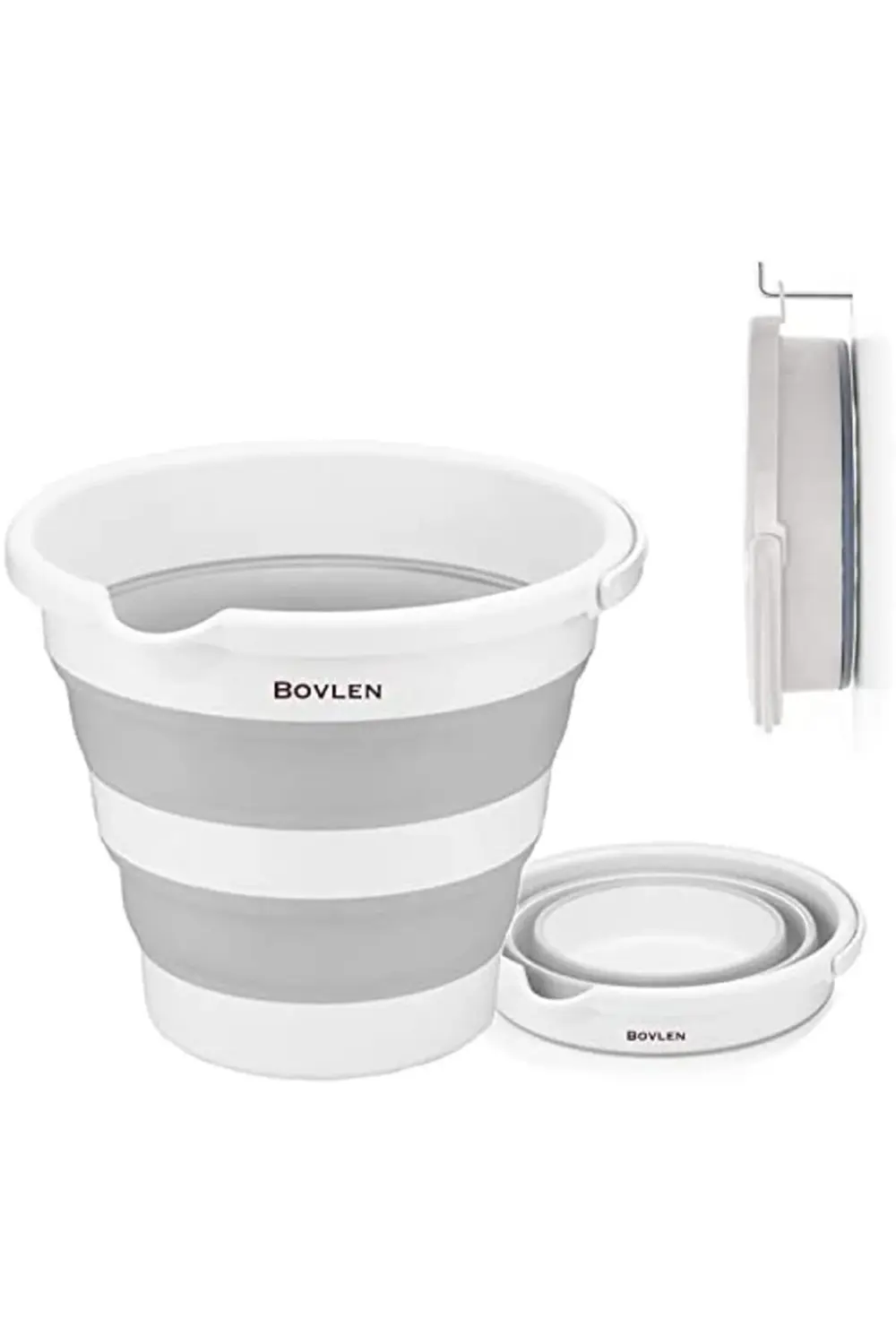 Litre Katlanabilir Kova - Akordiyon Katlanır Kova - Araba Kovası