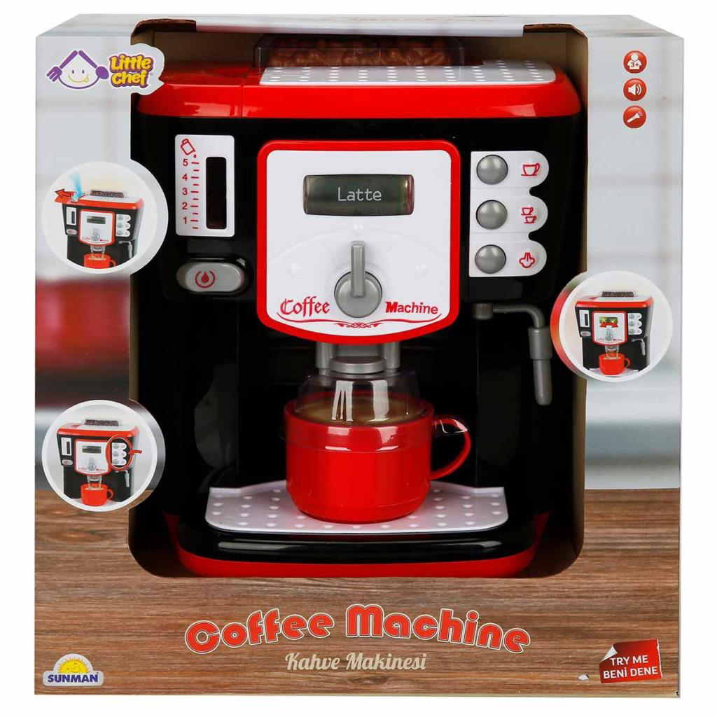 Little Chef Sesli ve Işıklı Kahve Makinesi Little Chef Sesli ve Işıklı Kahve Makinesi