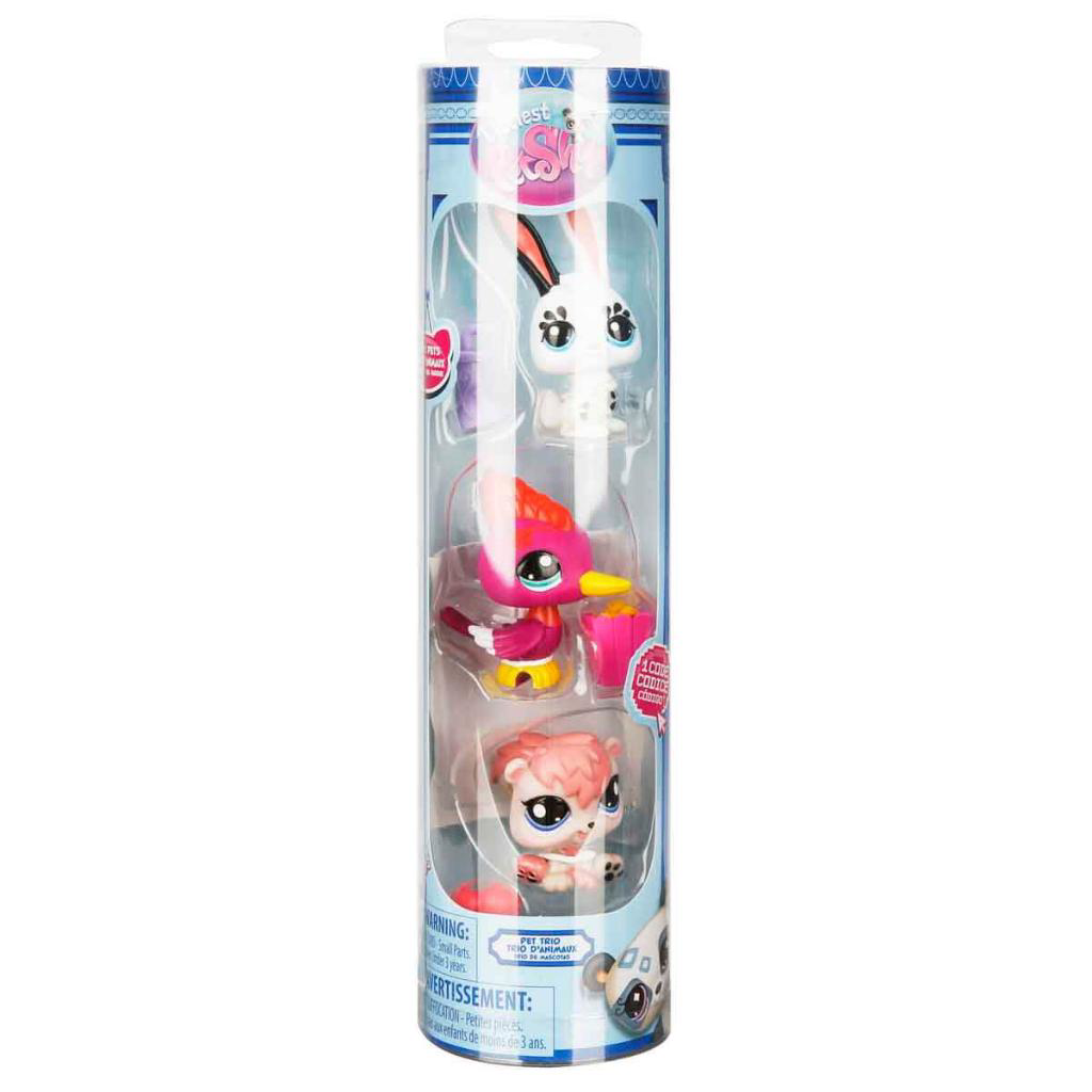 Littlest Pet Shop Minişler 3’Lü Figür Seti S2 Tavşan-Ağaçkakan-Si Littlest Pet Shop Minişler 3’Lü Figür Seti S2 Tavşan-Ağaçkakan-Si