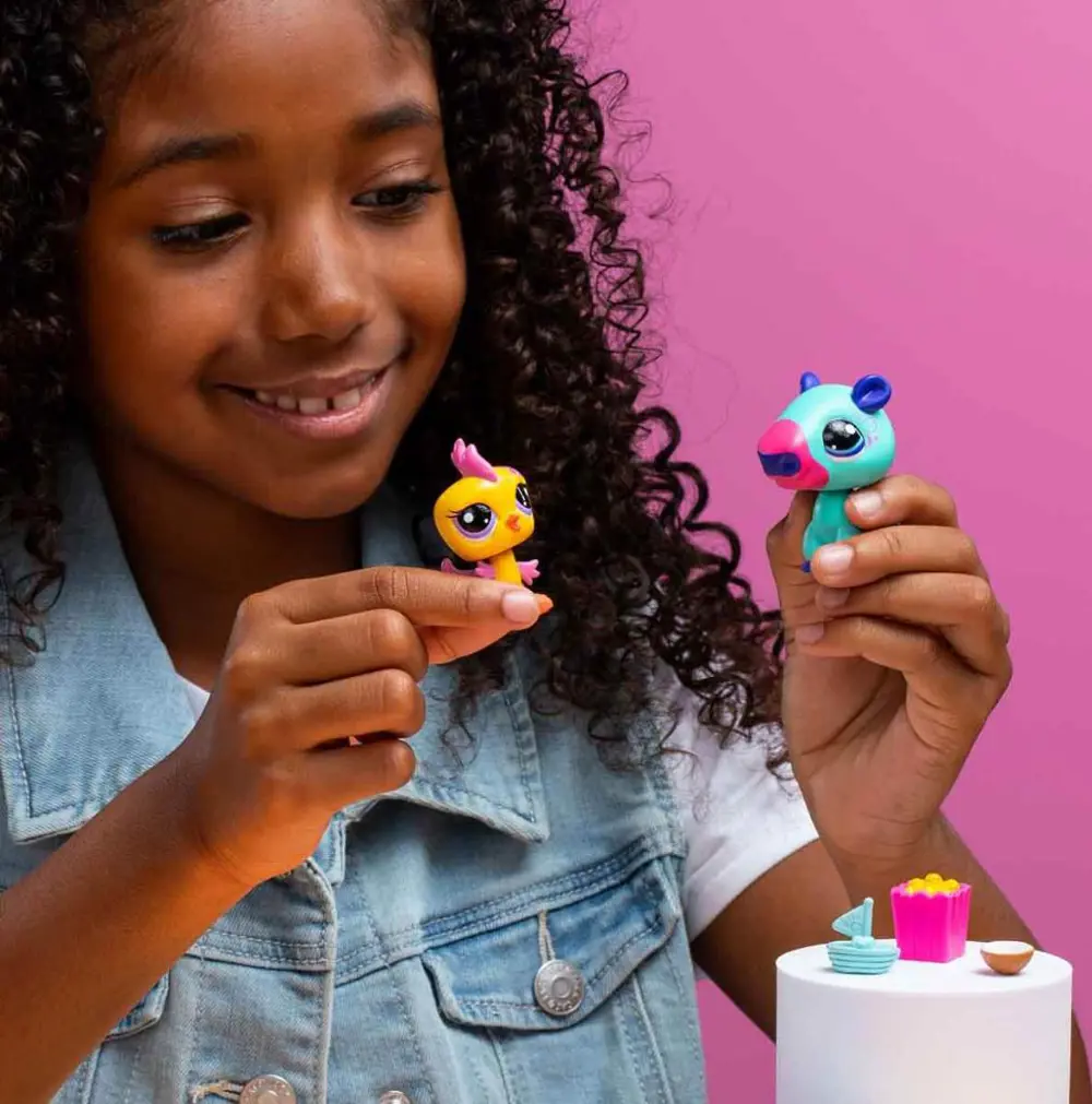 Littlest Pet Shop Minişler 2’li Figür Seti S2 - Kapibara Ve Kuş 0