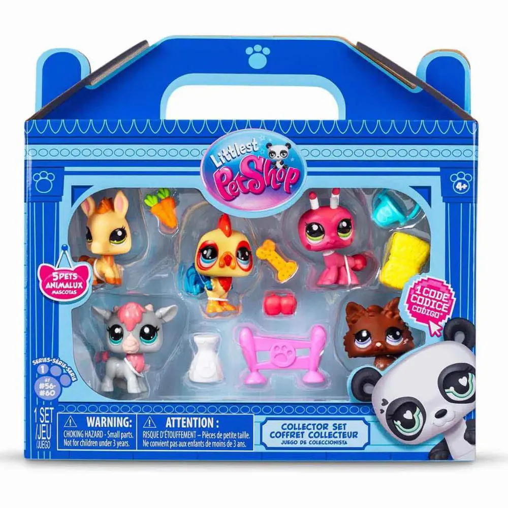 Littlest Pet Shop Minişler 5'li Figür Seti S1 - Minişler Çiftlikt