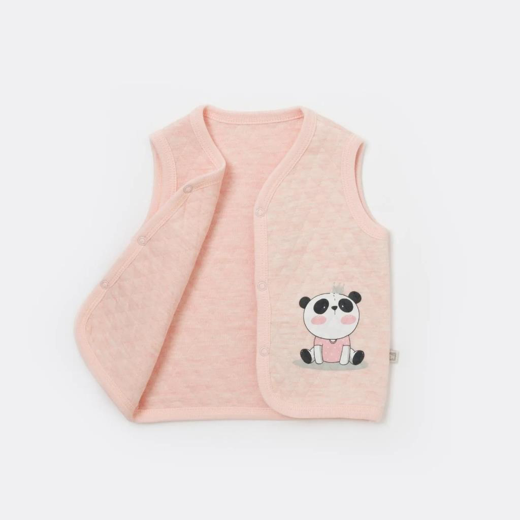 Live Pandas Kapitone Yelek 61482 Pembe Live Pandas Kapitone Yelek 61482 Pembe