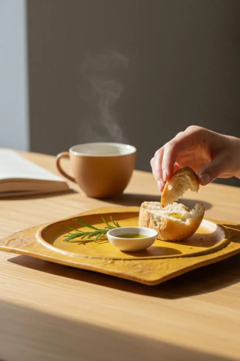 Livelli 25 cm Porselen Kare Servis Tabağı 6 Adet