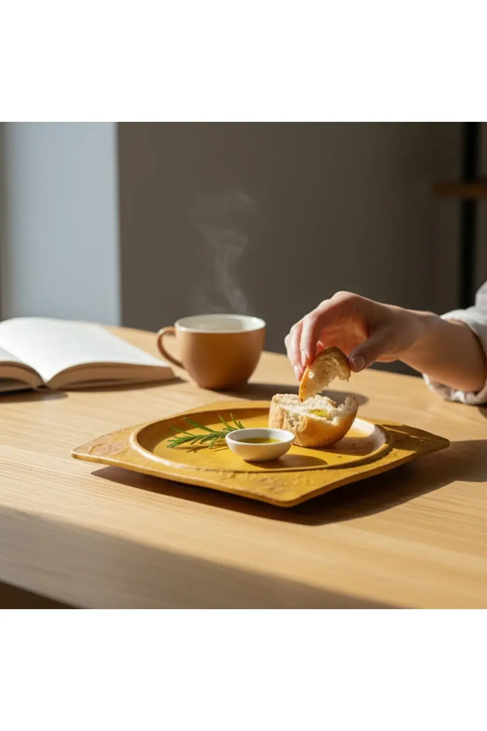 Livelli 25 cm Porselen Kare Servis Tabağı 6 Adet