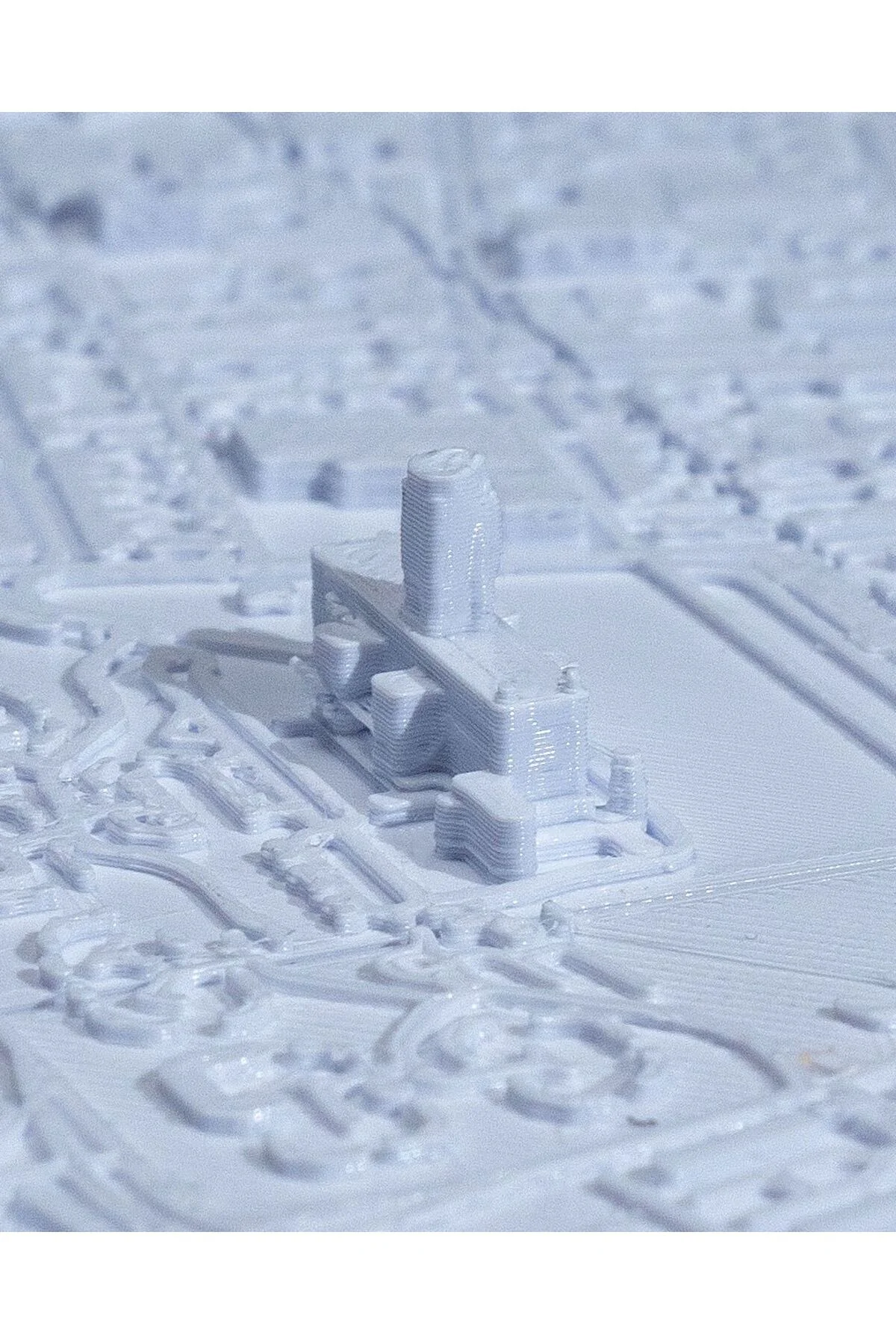 Liverpool Üç Boyutlu Şehir Silüeti Dekoratif Minimalist Duvar Tablosu İngiltere Liverpool Tablo 15CM