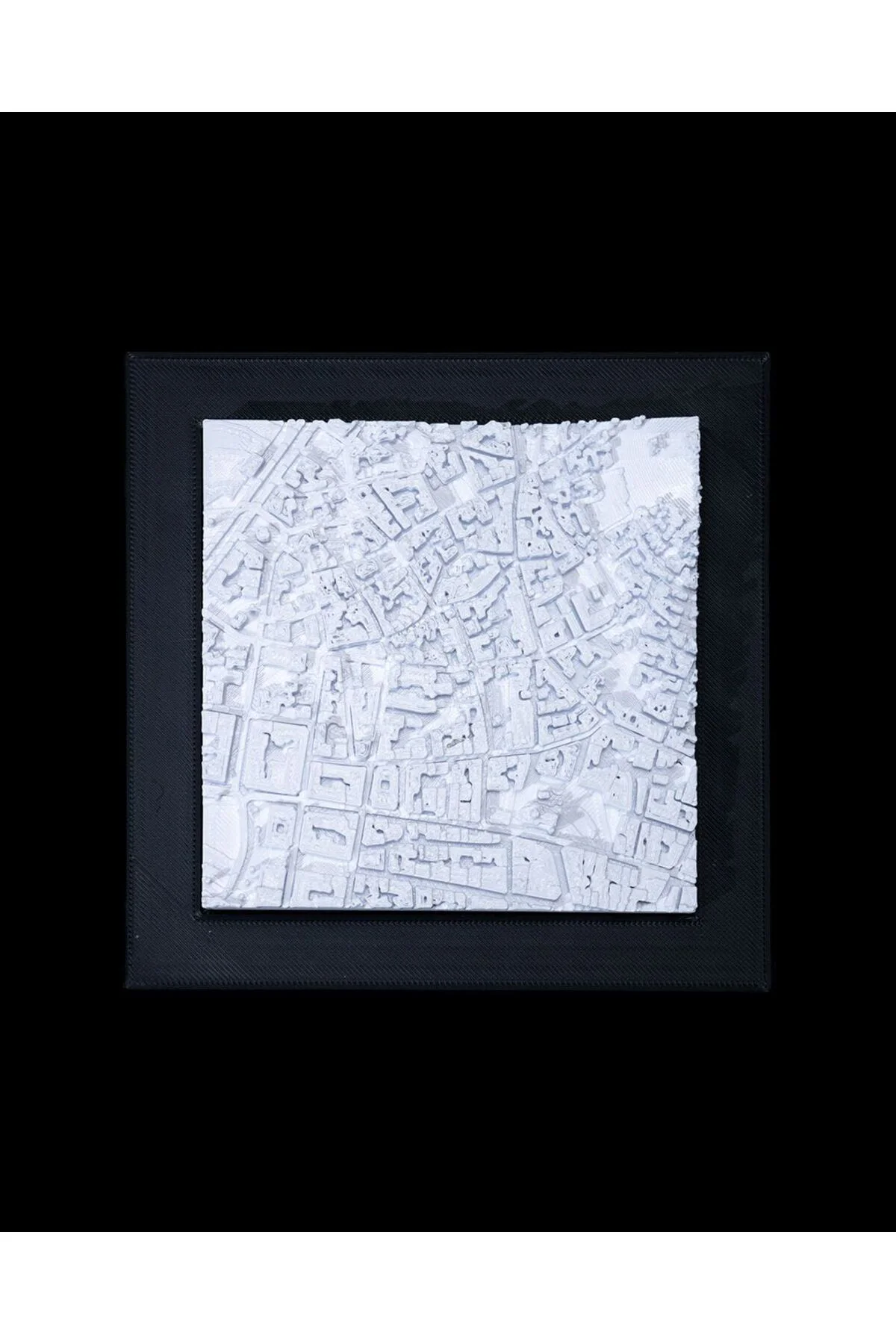 Liverpool Üç Boyutlu Şehir Silüeti Dekoratif Minimalist Duvar Tablosu İngiltere Liverpool Tablo 15CM