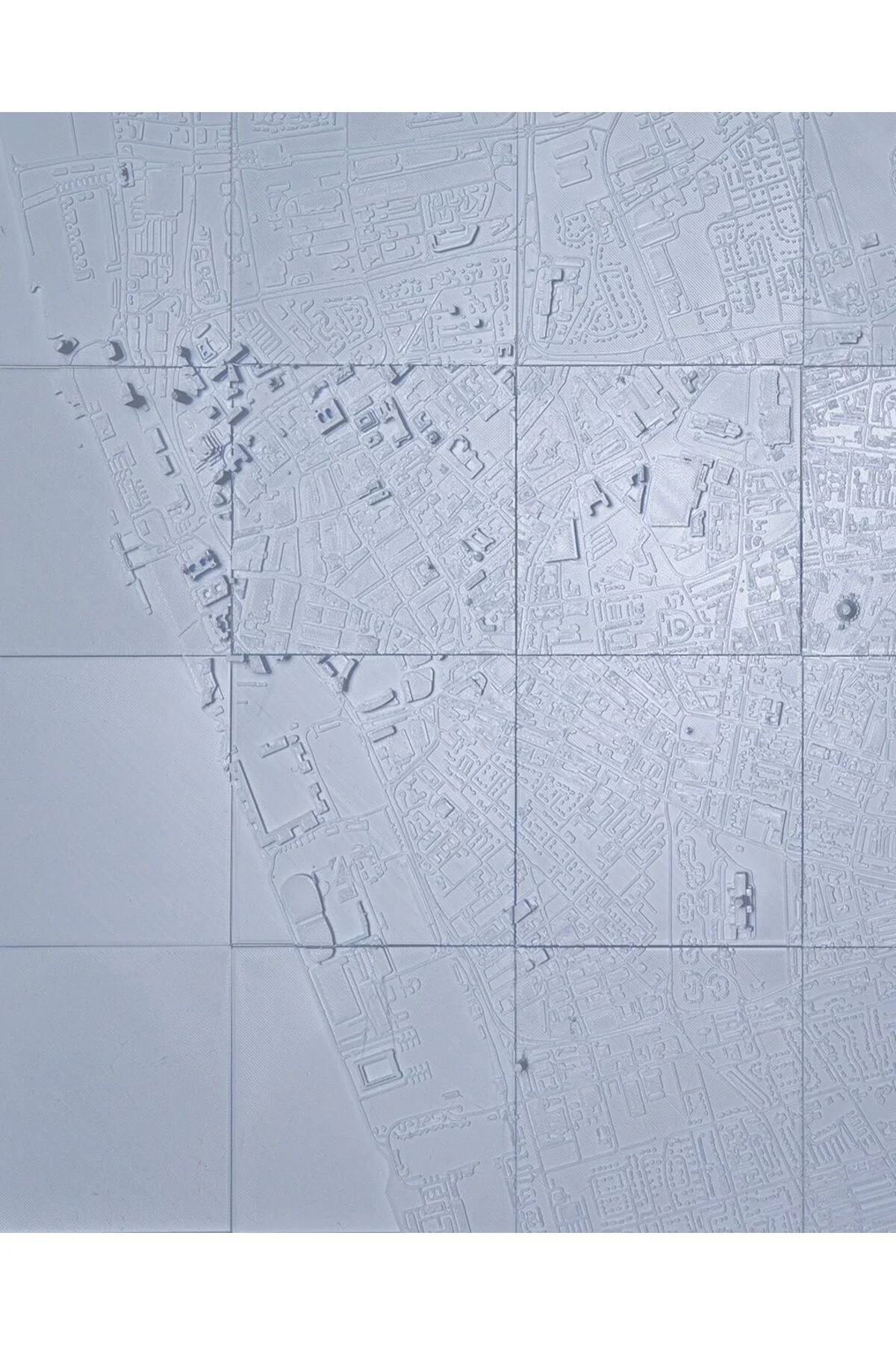 Liverpool Üç Boyutlu Şehir Silüeti Dekoratif Minimalist Duvar Tablosu İngiltere Liverpool Tablo 15CM