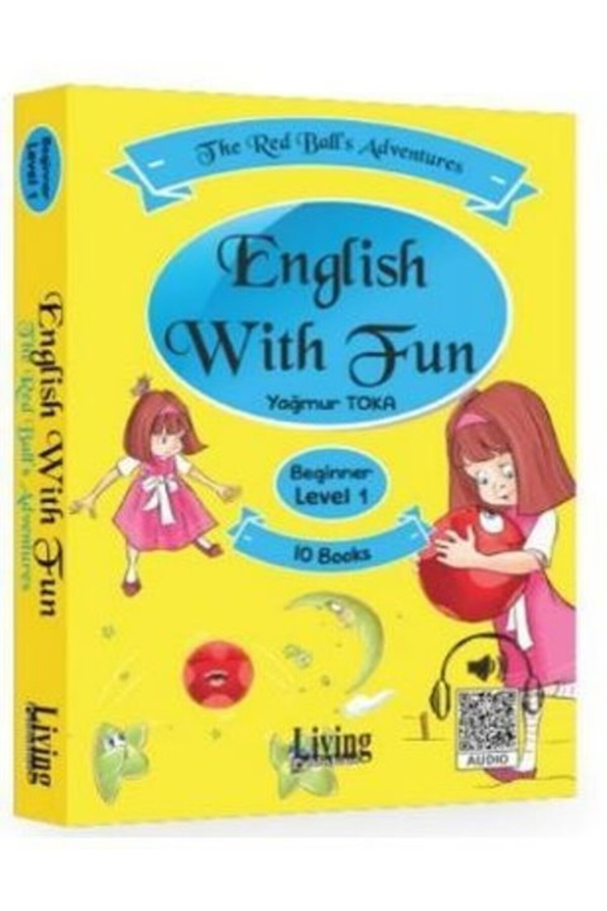 Living English Dictionary Living English Wıth Fun Level 1 - 10 Kitap - The Red Ball's