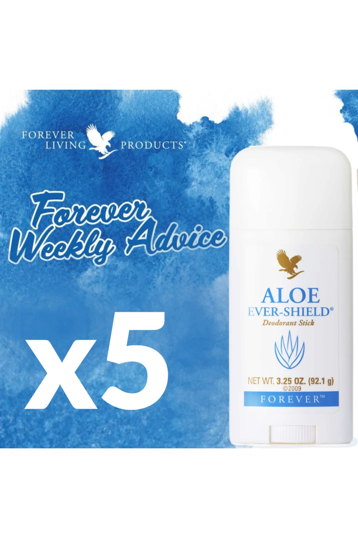 Living Forever Aloe Ever-shield Deodorant Rolon Koltukaltı 5 Adet