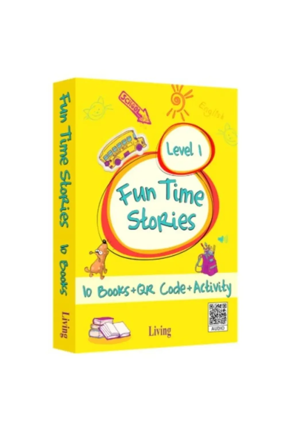 Living Level 1 Fun Times Stories 10'lu Hikaye Seti