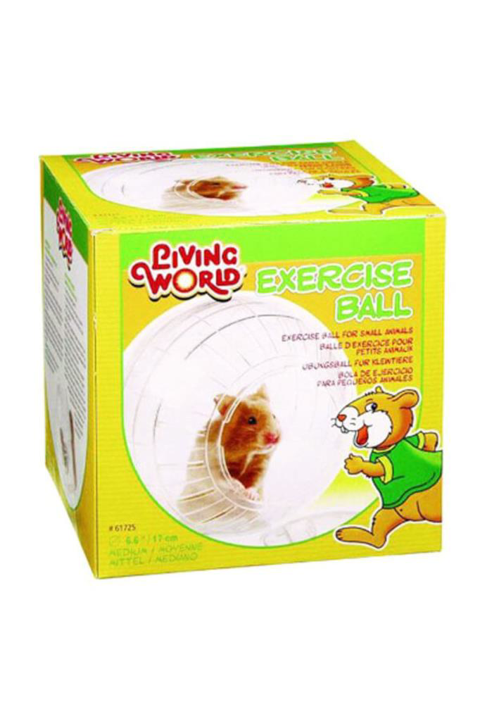 Living World Hamster Topu Şeffaf Standli -Orta 17Cm Living World Hamster Topu Şeffaf Standli -Orta 17Cm