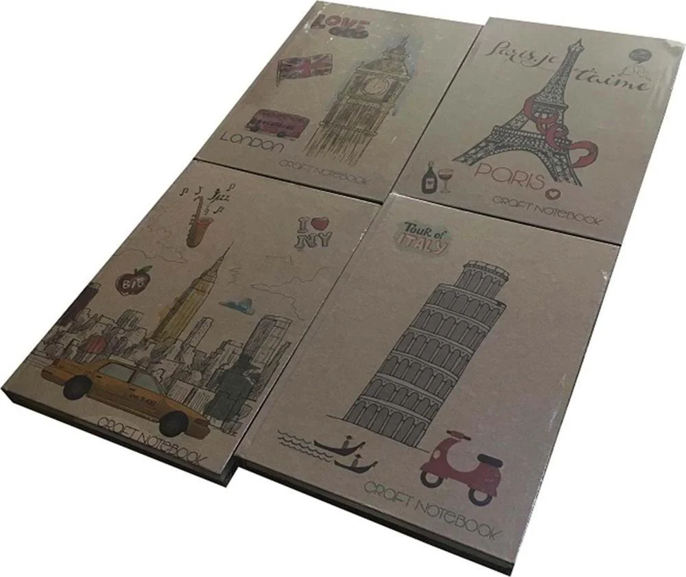 Liz Defter Kraft Kapak Seperatörlü 144 YP 20x28