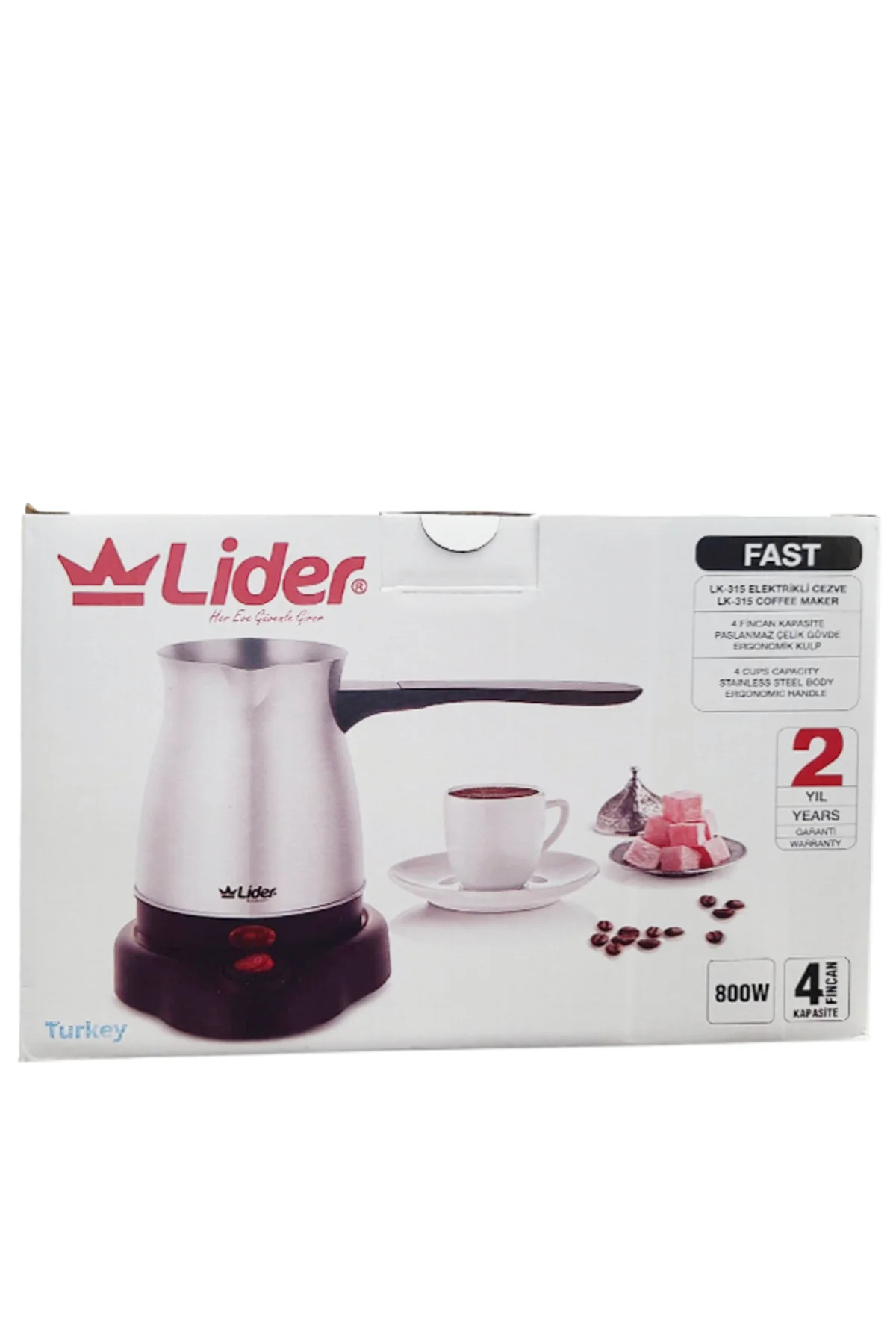 LK-315 FAST ÇELİK CEZVE Fiyatı, Yorumları ve Özellikleri