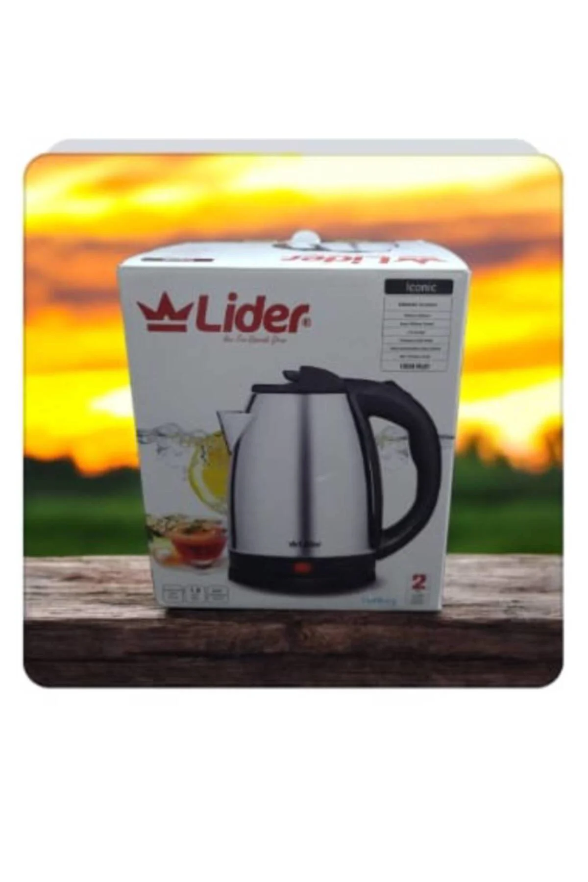 LK-90 Icon 1.8 lt Çelik Kettle