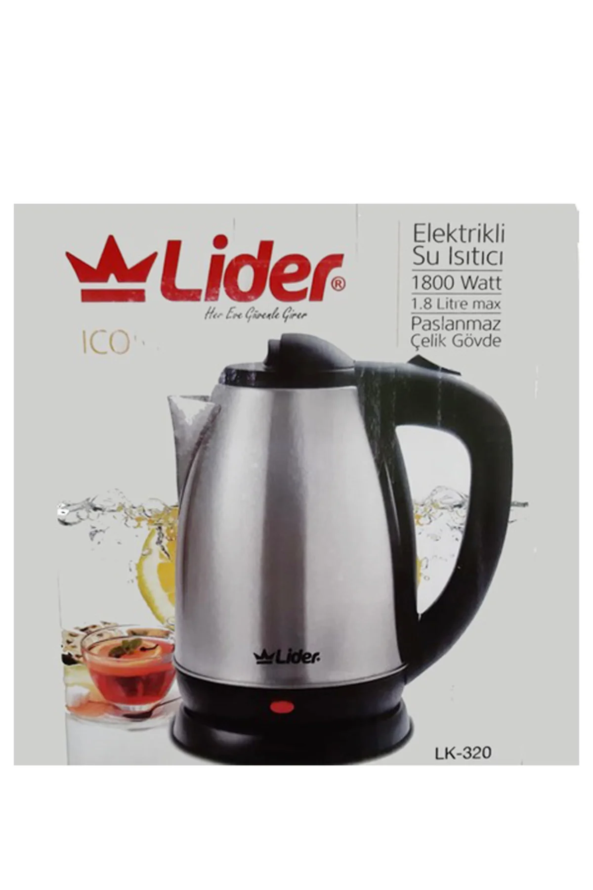 LK-91/320 Iconic 1.8 lt Çelik Kettle