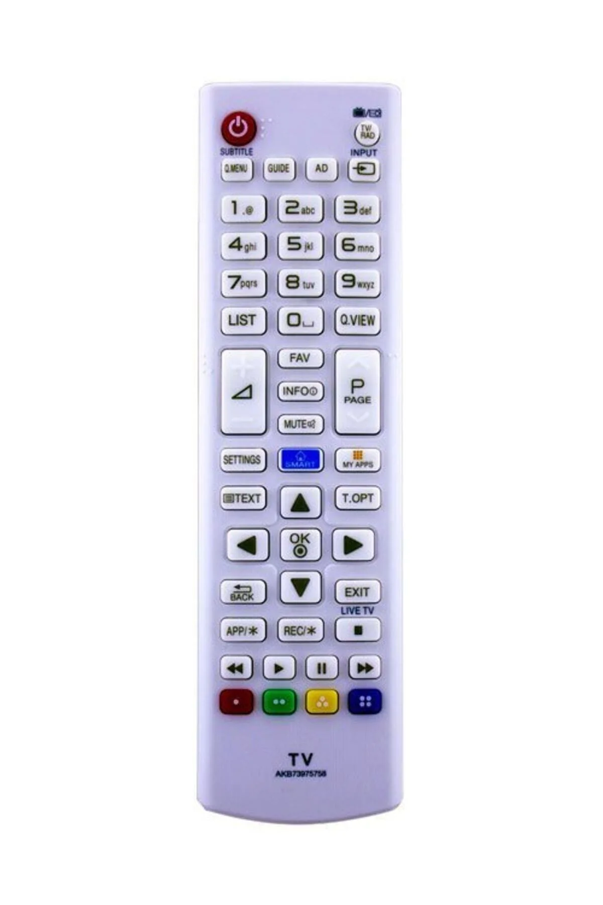 ,lm,lb,la,lf,ls, Oled,smart Uydulu (tüm ) Serilerine Uyumlu Beyaz Kumanda ,lm,lb,la,lf,ls, Oled,smart Uydulu (tüm ) Serilerine Uyumlu Beyaz Kumanda